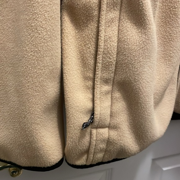 Tan The North Face fleece zip up - Picture 4 of 8
